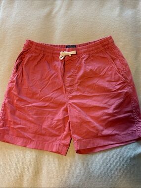 J. Crew Coral Men's Drawstring Chino Shorts